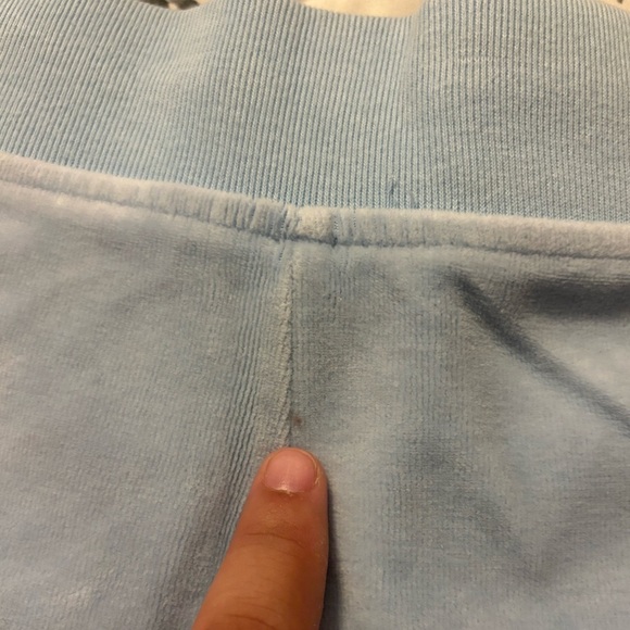 Y2K south pole velvet shorts women’s size large - Picture 5 of 6